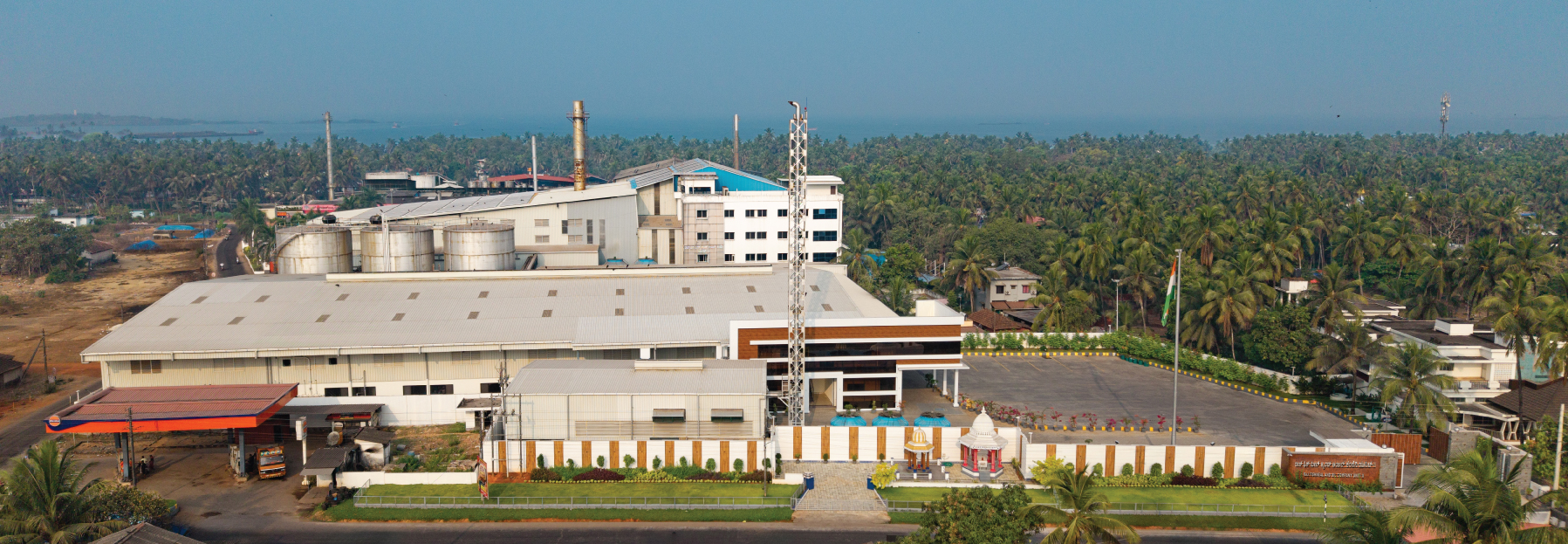 Raj Fishmeal and Oil Company - historic facility at Malpe port, coastal Karnataka